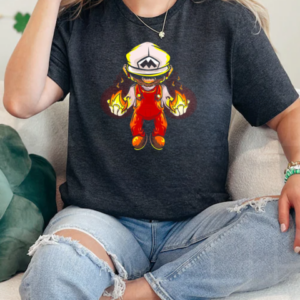 Mario Hand Fire T-Shirt Classic Women's T-shirt