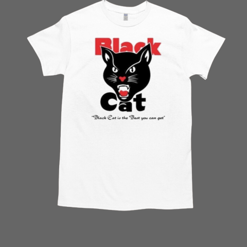 Matthew Livelsberger Wearing Black Cat T-Shirt