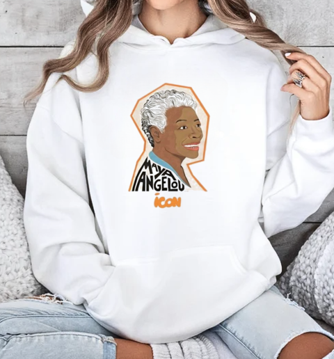 Maya Angelou Icon T-Shirt Unisex Hoodie