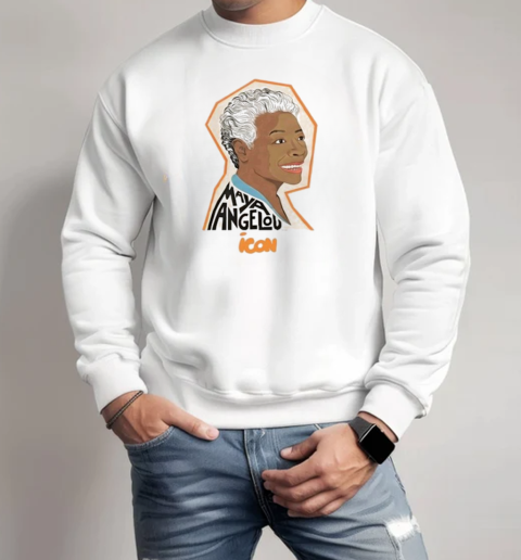 Maya Angelou Icon T-Shirt Unisex Sweatshirt