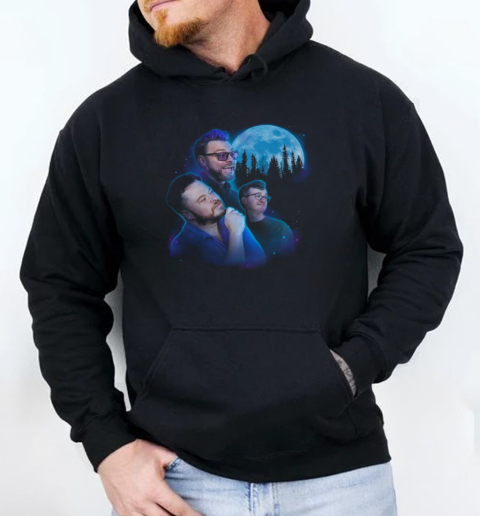 Mcelroy 3 Brother Moon T-Shirt Unisex Hoodie