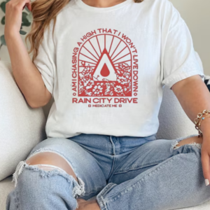 Medicate Me Relaxed Fit Girls Rain City Drive T-Shirt Classic Women's T-shirt