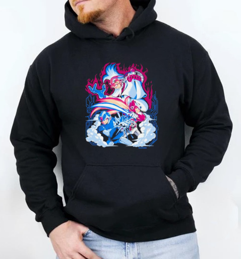 Mega Man Digital Nightmare T-Shirt Unisex Hoodie