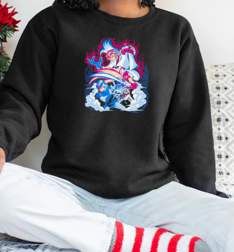 Mega Man Digital Nightmare T-Shirt Unisex Sweatshirt