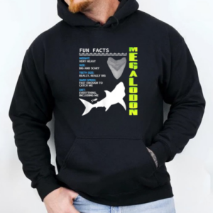 Megalodon Fun Facts T-Shirt Unisex Hoodie