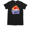 Metokur Dumpster Fire Vote T-Shirt Classic Men's T-shirt