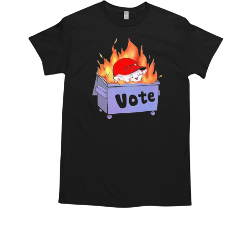 Metokur Dumpster Fire Vote T-Shirt