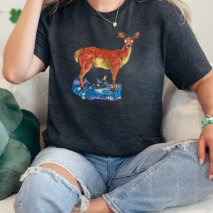 Michael Cera Palin Deer T-Shirt Classic Women's T-shirt