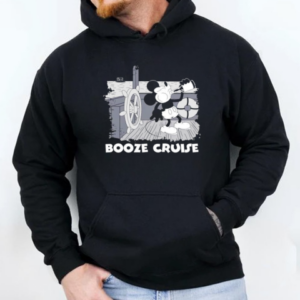 Mickey Mouse Booze Cruise T-Shirt Unisex Hoodie