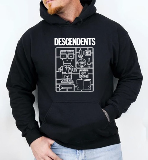 Milo From Descendents Thou Shalt Not Partake Of Decaf T-Shirt Unisex Hoodie