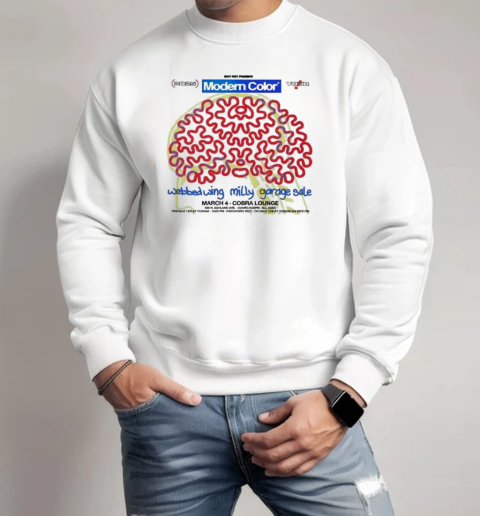 Modern Color Webbed Wing Milly Garage Sale Tour 2025 T-Shirt Unisex Sweatshirt