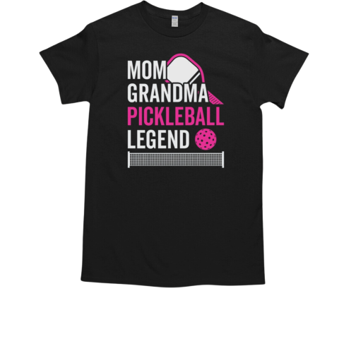 Mom Grandma Pickleball Legend Player Funny Pickle Ball T-Shirt