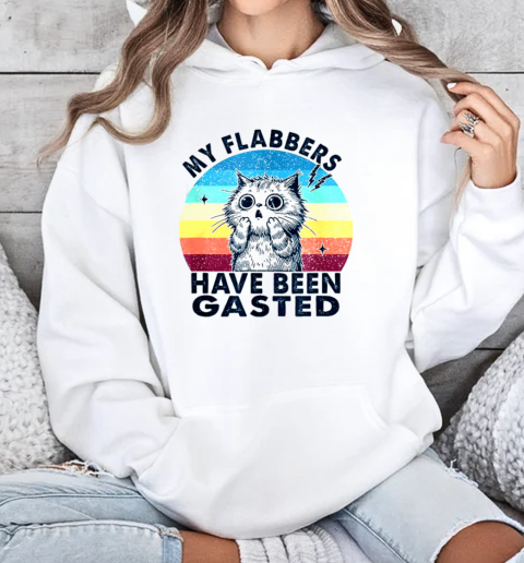 My Flabbers Have Been Gasted Distressed Retro T-Shirt Unisex Hoodie