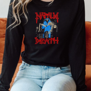 Napalm Death Reaper T-Shirt Long Sleeved T-shirt 