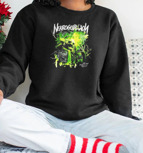 Nekrogoblikon Lightning The Fundamental Slimes and Humours T-Shirt Unisex Sweatshirt