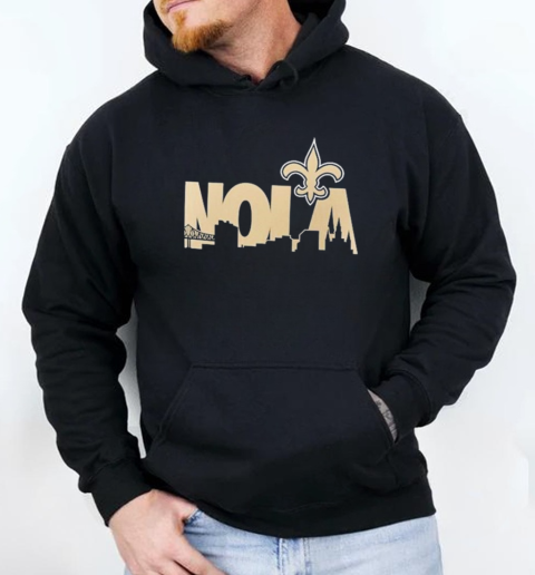 New Orleans Saints Hometown NOLA T-Shirt Unisex Hoodie