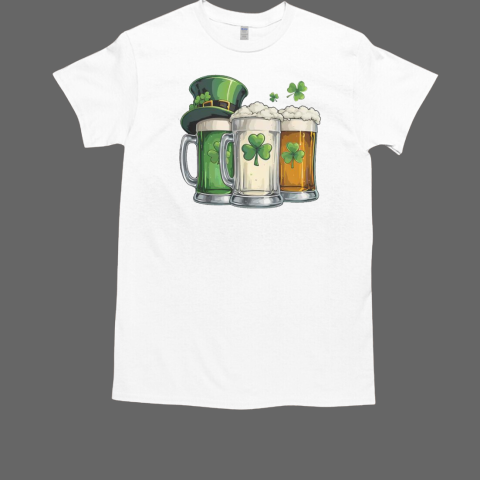 Nice Irish Beer Ireland Flag T-Shirt