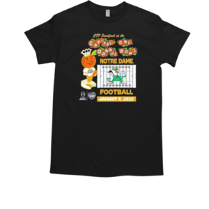 Notre Dame Fighting Irish CFP Semifinal At The 24 2025 Orange Bowl Bound Football T-Shirt Classic Men's T-shirt