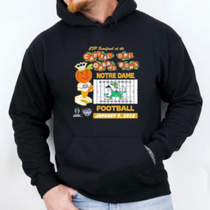 Notre Dame Fighting Irish CFP Semifinal At The 24 2025 Orange Bowl Bound Football T-Shirt Unisex Hoodie