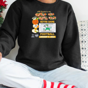 Notre Dame Fighting Irish CFP Semifinal At The 24 2025 Orange Bowl Bound Football T-Shirt Unisex Sweatshirt