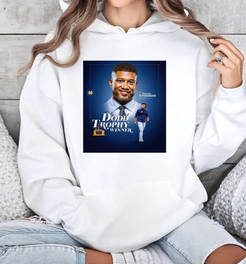 Notre Dame Man Congratulations to Coach Marcus Freeman on being the 2024 Dodd Trophy Coach of the Year  Unisex Hoodie