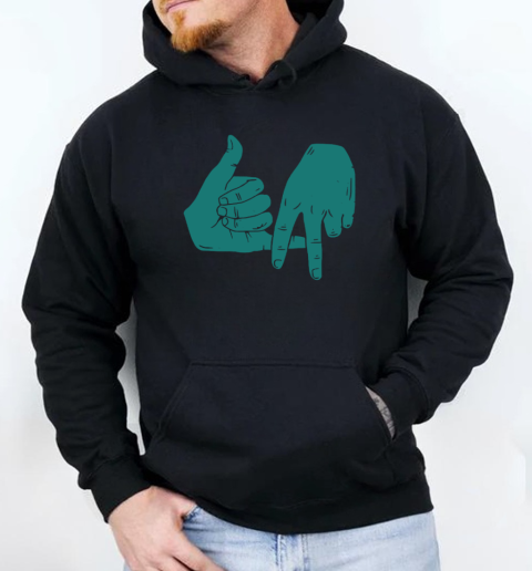 Official Dirty Coast Los Angeles Helping Hands T-Shirt Unisex Hoodie