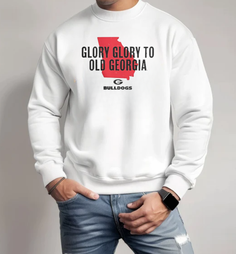 Official Georgia Bulldogs Glory Glory To Old Georgia T-Shirt Unisex Sweatshirt