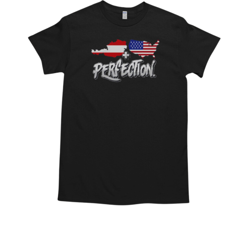 Official Half American Half Austrian Perfection USA Austria Pride T-Shirt