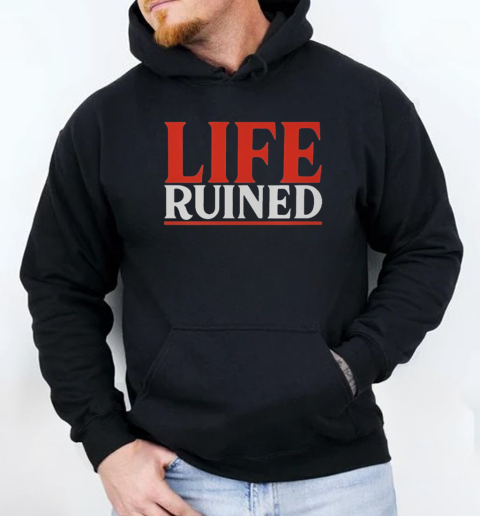 Official Internet Anarchist Life Ruined T-Shirt Unisex Hoodie