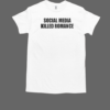 Official Social Media Killed Romance T-Shirt Classic Men's T-shirt