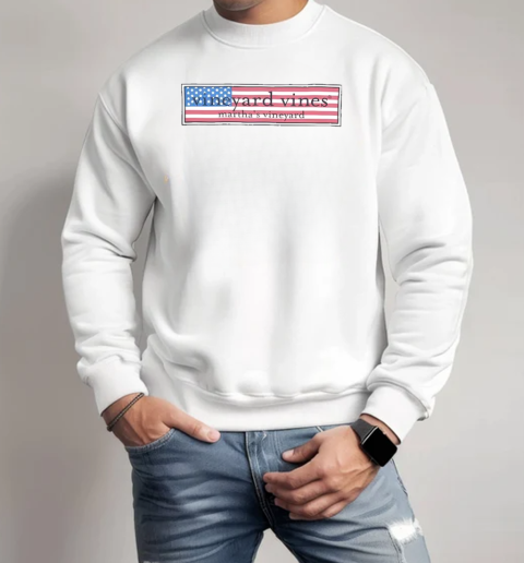 Official USA Logo Vineyard Vines Martha's Vineyard T-Shirt Unisex Sweatshirt