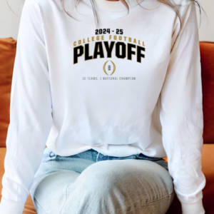 Ohio State Buckeyes College Football Playoff 2025 12 Teams Playoff T-Shirt Long Sleeved T-shirt