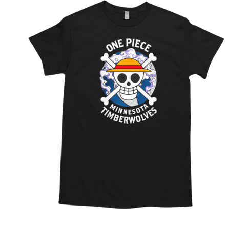 One Piece x Minnesota Timberwolves T-Shirt