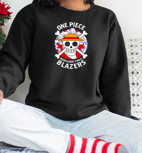 One Piece x Portland Trail Blazers T-Shirt Unisex Sweatshirt