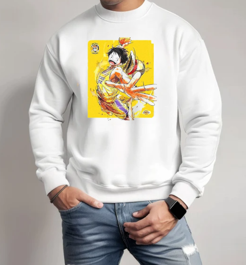 Original Los Angeles Lakers x One Piece Poster Special For One Piece Night On February 28th 2025 Classic T-Shirt Unisex Sweatshirt