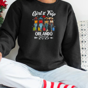 Orlando Girls Trip 2025 Birthday Squad Women Vacation T-Shirt Unisex Sweatshirt
