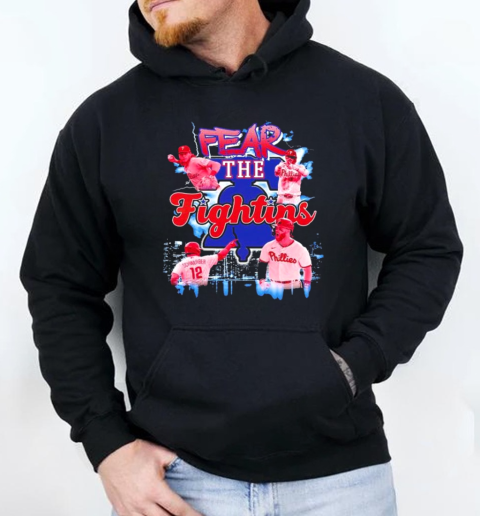 Philadelphia Phillies Fear The Fightins  Unisex Hoodie