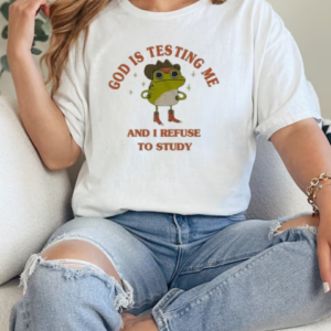 Philip Defranco God Is Testing Me And I Refuse To Study Frog T-Shirt Classic Women's T-shirt