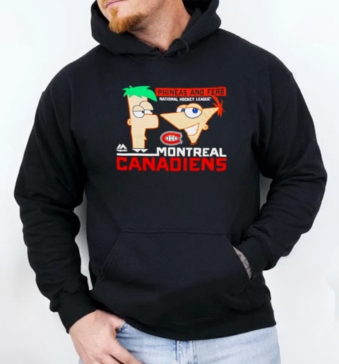 Phineas and Ferb Montreal Canadiens T-Shirt Unisex Hoodie