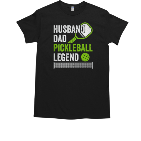 Pickleball Art For Husband Dad Pickle Ball Pickleball Lover T-Shirt