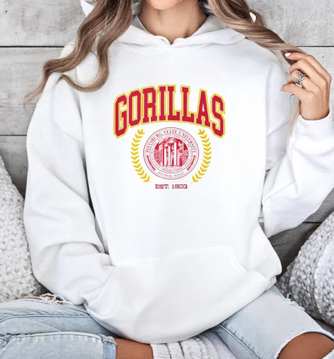 Pittsburg State Gorillas Team Crest T-Shirt Unisex Hoodie