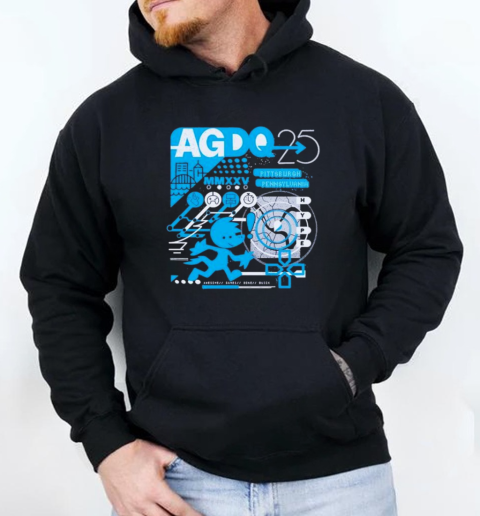 Pittsburgh Pennsylvania Awesome Games Done Quick AGDQ 2025 Event T-Shirt Unisex Hoodie