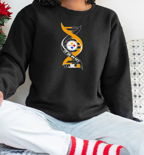 Pittsburgh Steelers it is in my DNA T-Shirt Unisex Sweatshirt