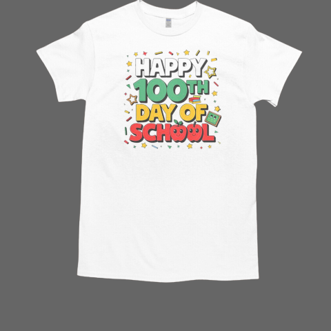 Pretty 100 Days Of School T-Shirt