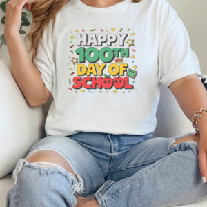 Pretty 100 Days Of School T-Shirt Classic Women's T-shirt