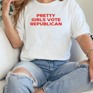 Pretty Girls Vote Republican T-Shirt Classic Women's T-shirt