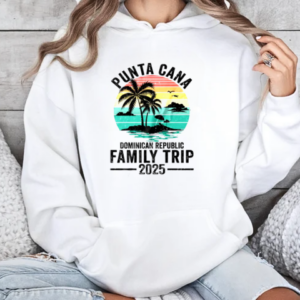 Punta Cana 2025 Dominican Republic Vacation Vintage T-Shirt Unisex Hoodie