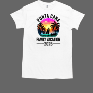 Punta Cana 2025 Family Vacation Matching Dominican Republic T-Shirt Classic Men's T-shirt
