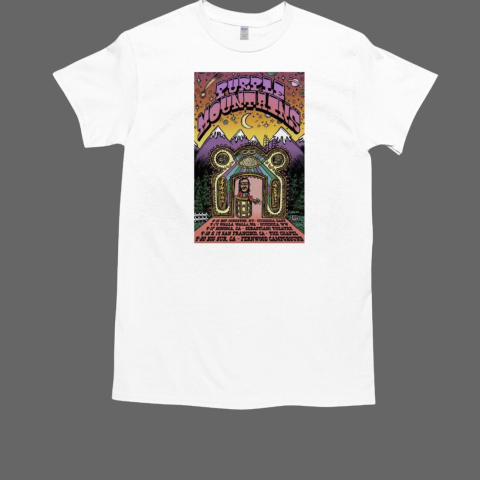 Purple Mountains American Summer Tour 2025 T-Shirt