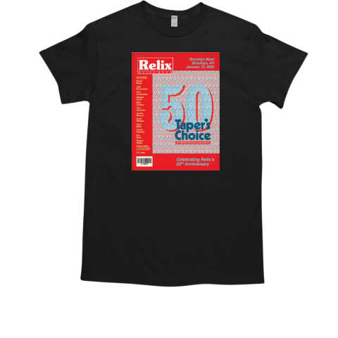 Relix Taper's Choice 50th Anniversary Party T-Shirt